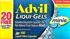 Advil Liqui Gels Minis 100 Liquid Filled Cap*EXP:10/24*FREE SHIPPING*