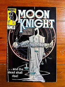 Moon Knight #38 Marvel 1984 key final issue in the series
