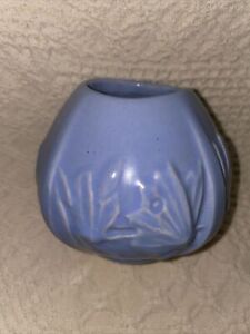 Vintage Nelson McCoy Butterfly Vase ~ Beautiful Blue~Very NICE!!!
