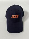Jeep Cap Baseball Lids Fitted Size 7 1/8 Navy/Orange Wool Blend