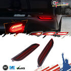 For 2018-2022 Toyota Camry Rear Bumper Reflector Brake Tail Light Signal Lamps (For: 2021 Toyota Camry)