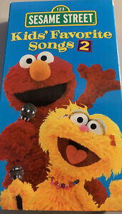 VHS Sesame Street - Kids Favorite Songs 2 (VHS, 2001) Elmo a13