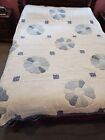 Vintage Handmade and Hand Stitched Amish Quilt 84x84  Nice