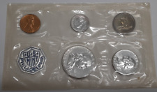 1961 US Mint Silver Proof Set 5 Gem Coins in Original Envelope