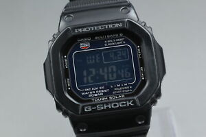 [Exc+5] Casio G-Shock 5600 GW-M5610BC-1JF Black Tough Solar Men's Watch JAPAN