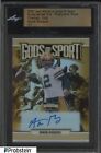 New Listing2022 Leaf Vibrance Gods Of Sport Prismatic Gold 1/1 Aaron Rodgers Packers AUTO
