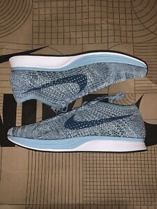Size 10 - Nike Flyknit Racer Blueberry