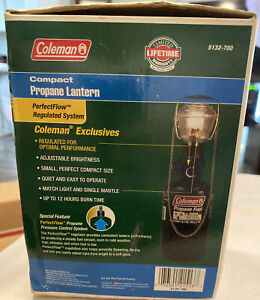 New ListingColeman Compact Propane Lantern PerfectFlow  273 Lumens Small 5132 Series New(Y)