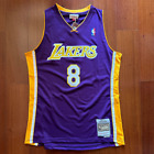 Free Shipping LA Lakers Ko-be Bryant #8 Purple Swingman Jerseyz Site M-3XL
