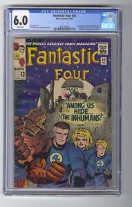 Fantastic Four #45 Marvel Comics 1965 CGC 6.0 1st app of Lockjaw/Inhumans KIRBY!