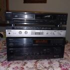 Lot of 4 stereo receivers