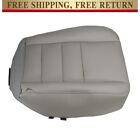 Gray Driver Bottom Seat Cover Fit for 2002-2007 Ford F250 F350 Lariat Super Duty (For: 2002 Ford F-350 Super Duty Lariat 7.3L)