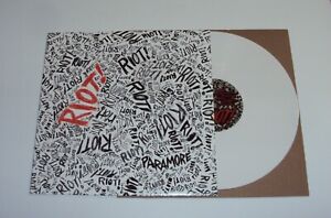Paramore RIOT Vinyl - WHITE Limited Pressing!