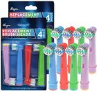 Alayna Kids Toothbrush Replacement Brush Heads for Oral B Braun - 8 Pack