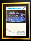 David Hockney | Vintage 1987 Signed Poster Print Mexico | Mounted and Framed