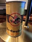 1930's BUDWEISER LAGER BEER Flat Top Beer Can. Great Shape! EMPTY