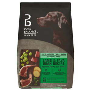 Lamb & Fava Bean Recipe Dry Dog Food, Grain-Free, 24 lbs