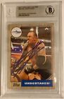 Undertaker 2017 WWE Topps Heritage Signed Card #66 BAS 16626829