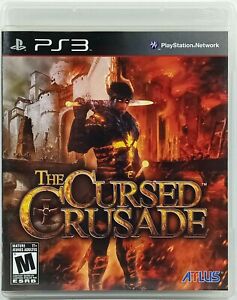 The Cursed Crusade Sony Playstation 3 PS3 CIB Complete Tested Atlus Video Game