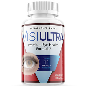 Visiultra Premium Eye Health Supplement, Supports Vision Health (60 Capsules)