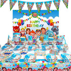 Cocomelon Birthday Party Supplies Decorations Kit For Kids Includes Backdrop