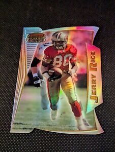 1996 JERRY RICE BOWMAN'S BEST CUT REFRACTOR, BC10 REFRACTOR - MINT -