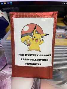 Pokémon Graded Card By PSA- Pokemon Mystery Slab Collectors Fav