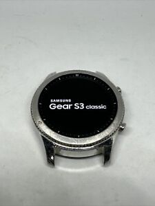 Samsung Gear S3  Classic SM 316L 46mm Stainless Steel Smart Watch Black/Silver