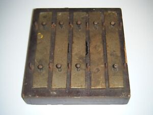 Antique J.C. Deagan Inc 5 Note Dinner Chime (AS-IS For Parts/Repair)