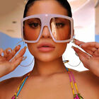 Fashion Women Oversized Square Sunglasses Retro Big Frame Outdoor Shades Glasses