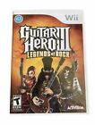 Guitar Hero III: Legends of Rock Nintendo Wii Game | Disc, Case & Cover [Tested]