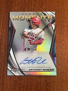 2021 Topps Finest Finest Moments Auto Anthony Rendon Auto