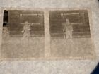 Original Lot of 8 Double Photo NEGATIVES WWII Era Military Soldiers Posing Guns