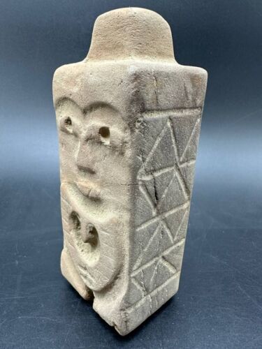 Ancient stone idol artifact of the Scythian culture. A very rare artifact.
