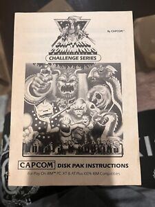Captain Commando Challenge Series Capcom Commodore Atari Manual Only PC
