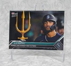 Julio Rodriguez Topps NOW 2023 #151 Debut the Trident