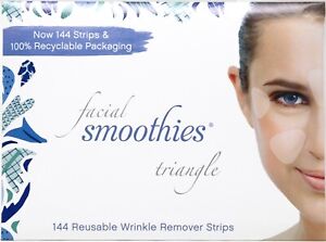 2 Packs FACIAL SMOOTHIES TRIANGLE - 288 Wrinkle Patches - Save $2!