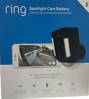 Ring Spotlight Cam Outdoor Battery Powered Security Camera Black NIB Fast Ship
