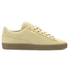 Puma Suede Gum Lace Up  Mens Beige Sneakers Casual Shoes 38117402
