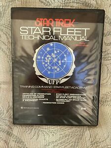 Star Trek Star Fleet Technical Manual HC 1975 1st Edit Illustrated Franz Joseph