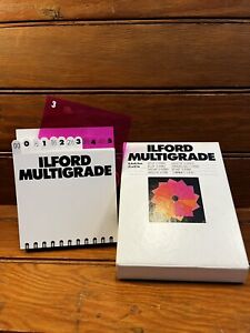 ILford Multigrade 3.5x3.5” Set  of 12 Filters for Darkroom Printing