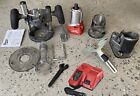 Milwaukee M18 2723-20 Compact Router BUNDLE + Plunge Base, Offset Base, Charger