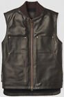 Filson Wool Lined Leather Work Vest Brown, Men's XS NWT MSRP $1095 Made in USA