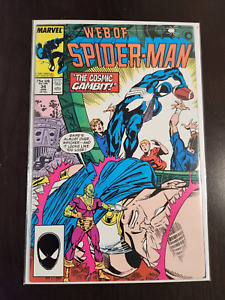 Web of Spider-Man #34 Marvel Comics 1987 VF/NM