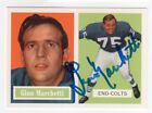 Gino Marchetti Signed 1994 Topps 1957 Archives Football Card #5 Autograph Auto