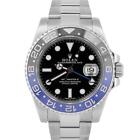MINT Rolex GMT-Master II Batman Blue Ceramic Stainless 40mm Watch 116710 BLNR