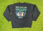 Rock Band Van Halen 1984 Tour Blue Pullover Men’s Sweatshirt Size Large