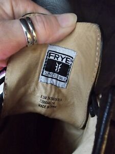 frye boots womens 8.5