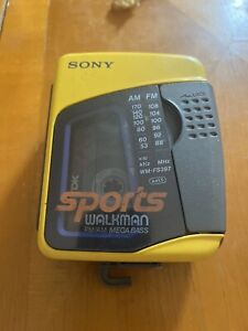 SONY Sports Walkman FM/AM Tape Player Mega Bass WM-FS397