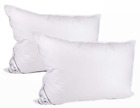 2 Pillow Set Duck Down Feather Pillow Luxury Breathable Natural Bedding 20x28